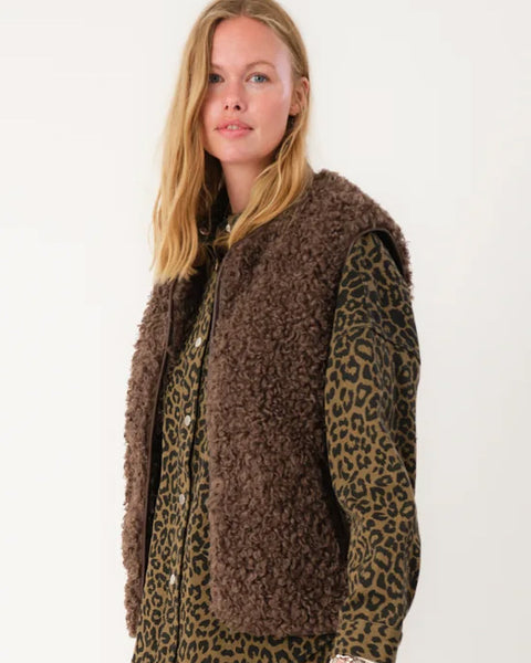 Vada Vest Dark Mokka