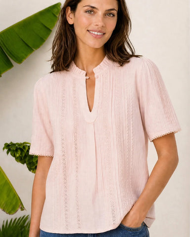 Vienna Blouse Blush