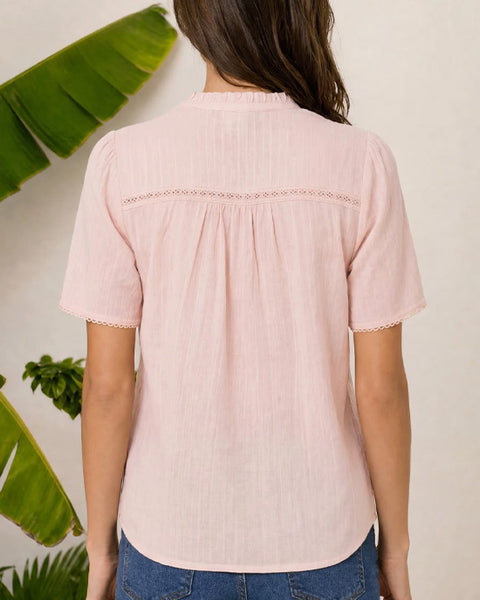 Vienna Blouse Blush