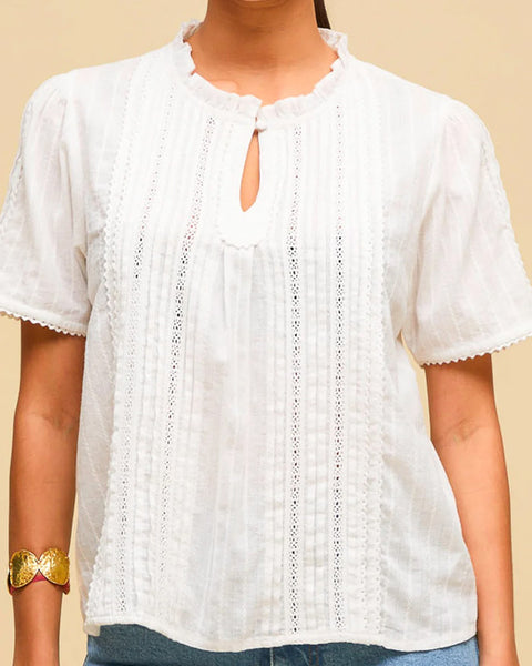Vienna Blouse White