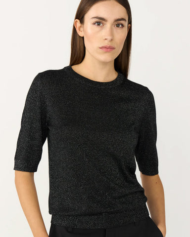 Vigga Lurex Knit Black