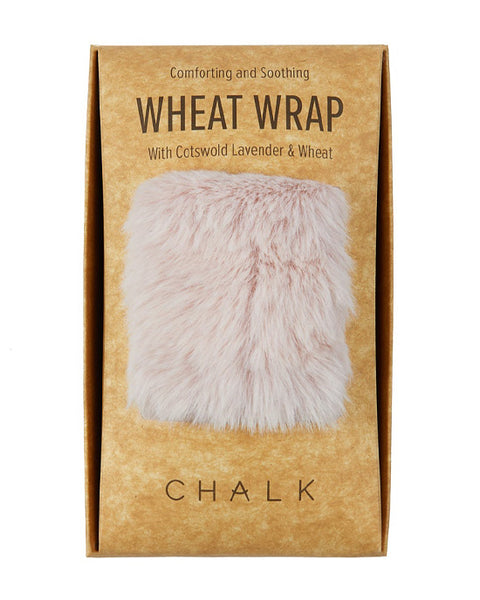 Wheat Wrap Luxury Fur Soft Pink