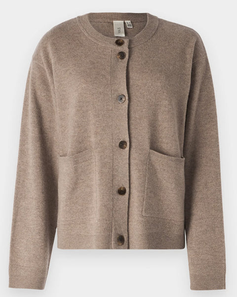 Yasanni Cardigan Taupe Grey