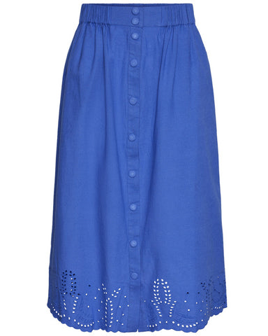 Yasbira Midi Skirt Dazzling Blue