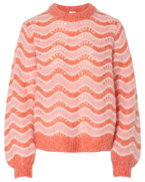 Yasemani Jumper Hot Coral Tickled Pink