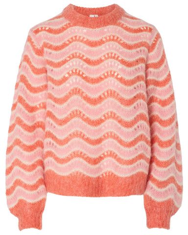 Yasemani Jumper Hot Coral Tickled Pink