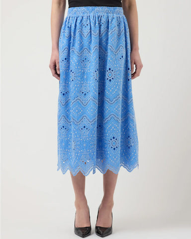 Yasfreya Skirt Embroidered Skyway