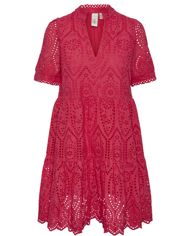 Yasholi Dress Raspberry Sorbet