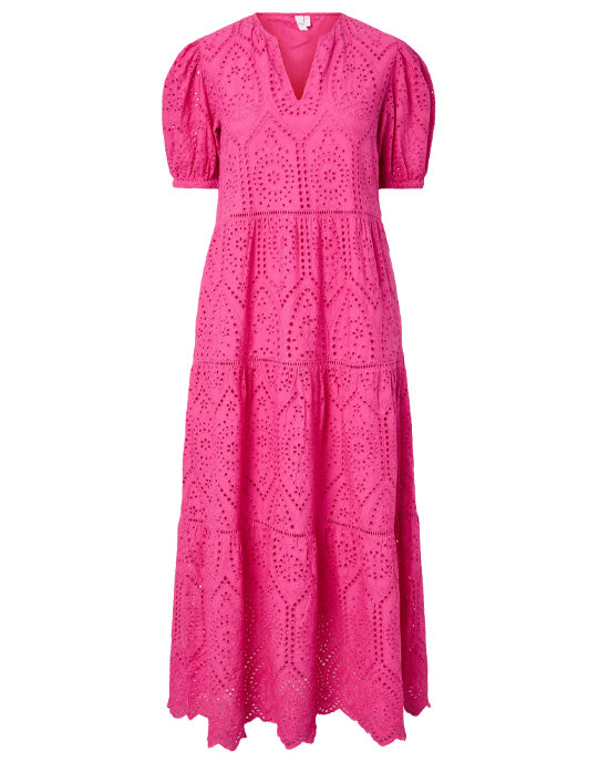 Yasholi Dress Raspberry Rose - shopatstocks