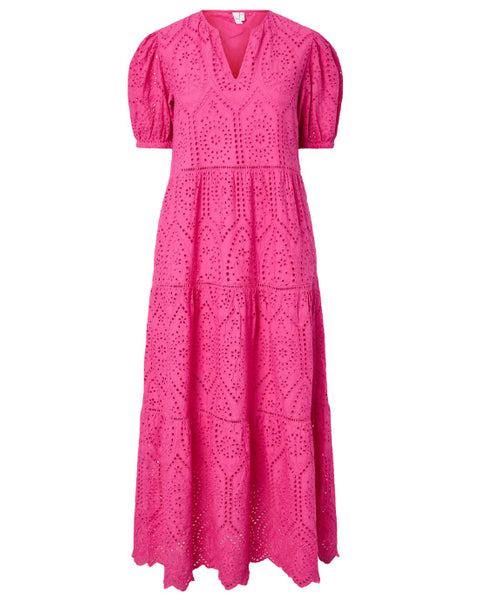 Yasholi Dress Raspberry Rose - shopatstocks