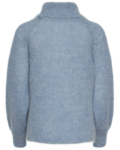 Yaslambi Knit Rollneck Dusty Blue