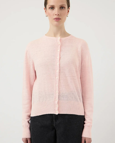 Yaslinnea Linen Cardigan Ballerina - shopatstocks