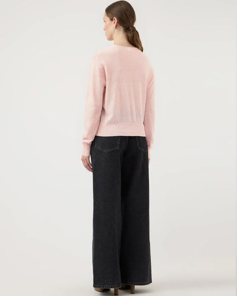Yaslinnea Linen Cardigan Ballerina - shopatstocks