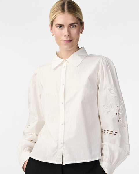 Yasmonella Blouse White