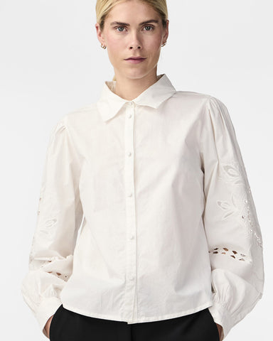 Yasmonella Blouse White