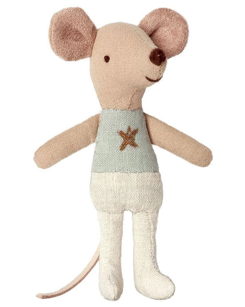 Little Brother Mouse in a Matchbox (Star Vest)