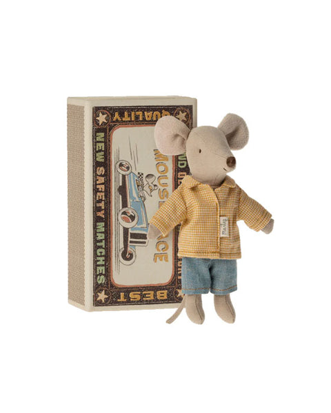 Big brother mouse in matchbox Yellow Shirt