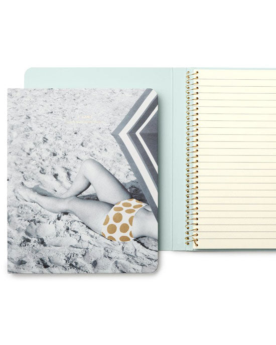 Concealed Spiral Notebook, Wish I Was Here - shopatstocks