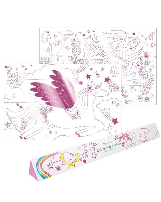 Unicorn Colouring Posters (Set of 2)