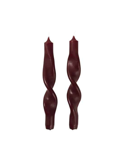 Twisted Candle Set of 2