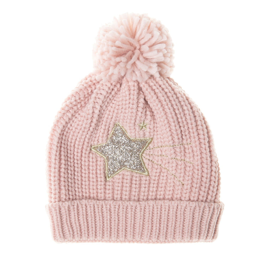 Moonlight Knitted Hat Pink 3-6 Years