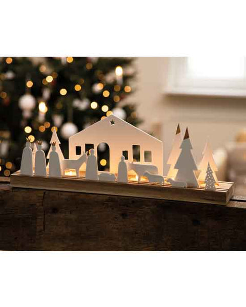 Light Object Nativity Set