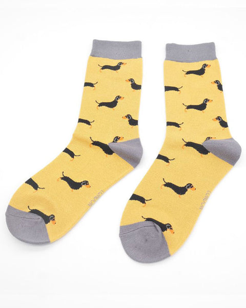 Miss Sparrow Little Sausage Dogs Socks Box (3 pairs)