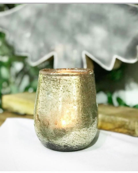Rustic Bell Candle Holder - Small