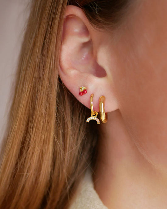 Sparkling Rainbow Hoops