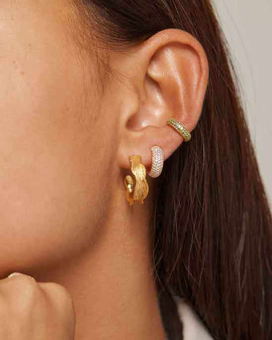 Ane Small Hoops Gold