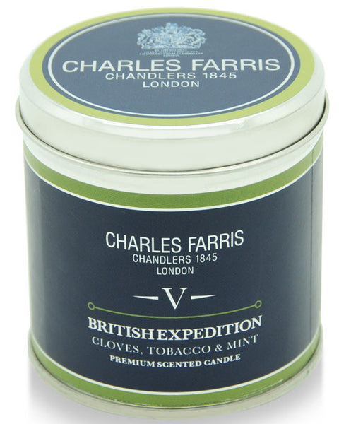 Charles Farris tin candle - shopatstocks