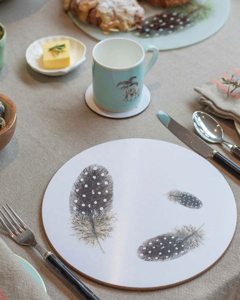 Tablemats Feather Boxed Set of 4