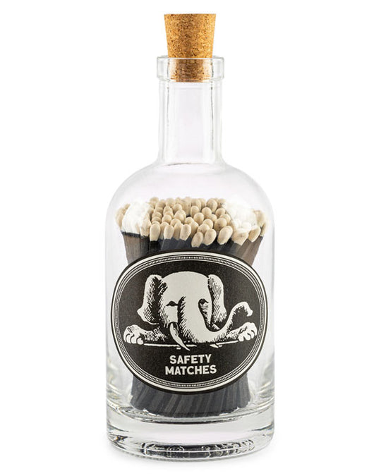 Jar of Matches Elephant
