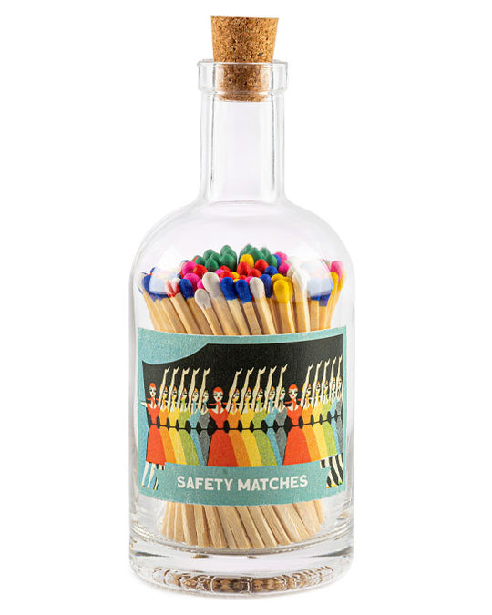 Jar of Matches Dancing Ladies