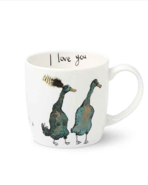 I Love You Duck Mug - NEW