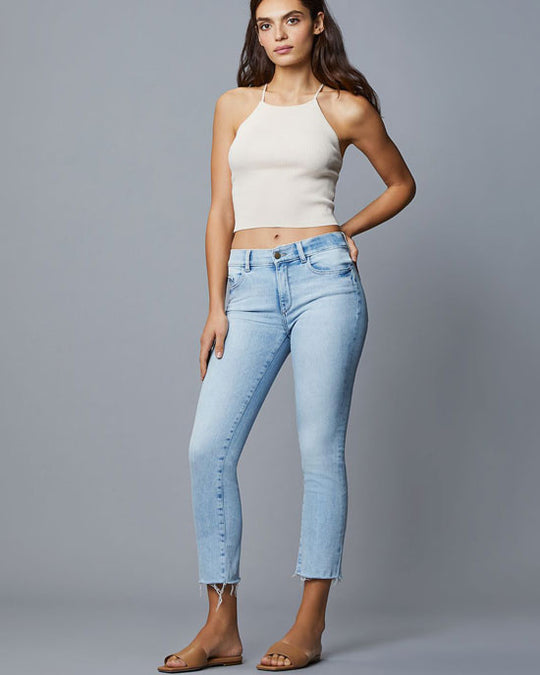 Mara Straight Ankle Jet Stream Raw