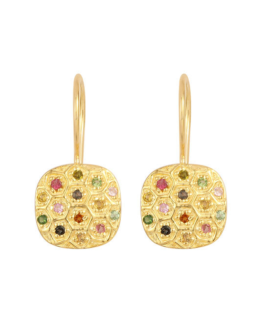 Melograno Tourmaline Earrings