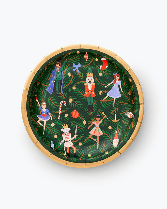 NUTCRACKER SMALL PAPER PLATES (pack of 10)