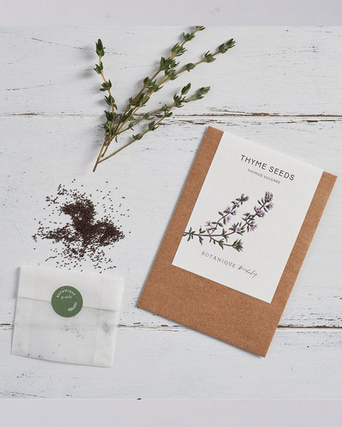 Thyme Seed Packet
