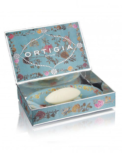 Ortigia Glass plate and soap - shopatstocks