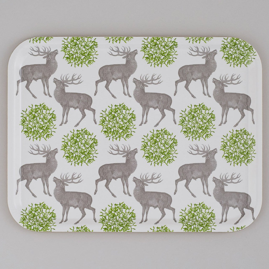 Tray - Stag & Mistletoe - shopatstocks