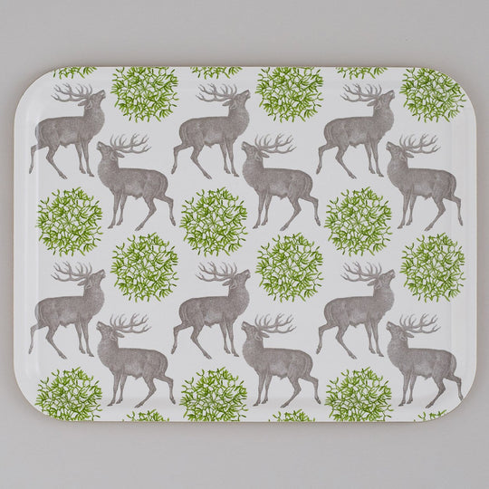 Tray - Stag & Mistletoe
